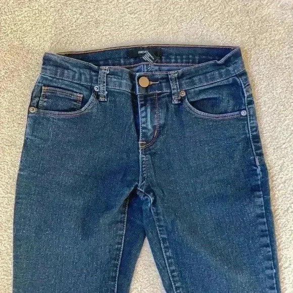 ⭐️ Forever 21 blue jeans in size 24 - Picture 2 of 5